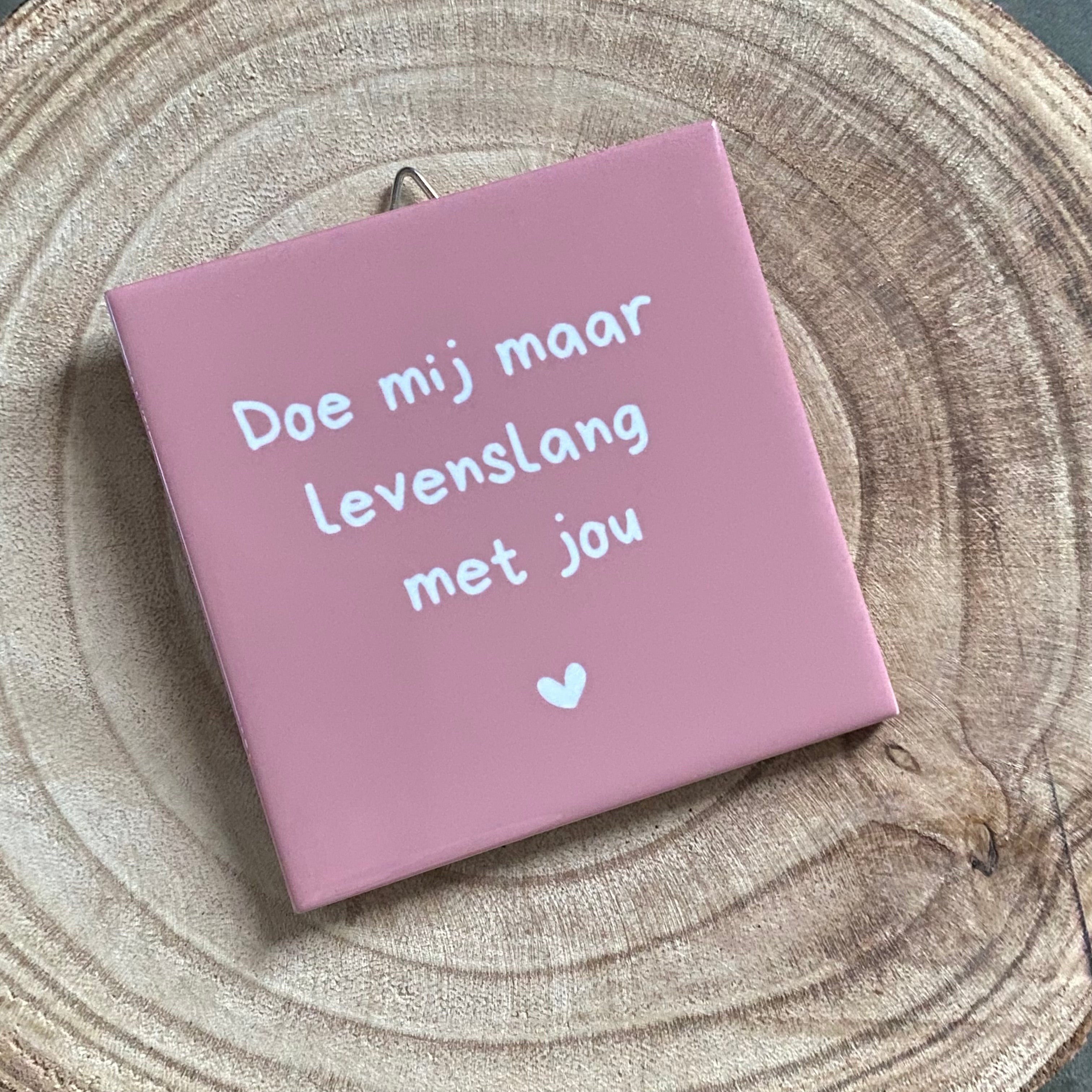 Handgemaakt tegeltje – Uniek en met betekenis