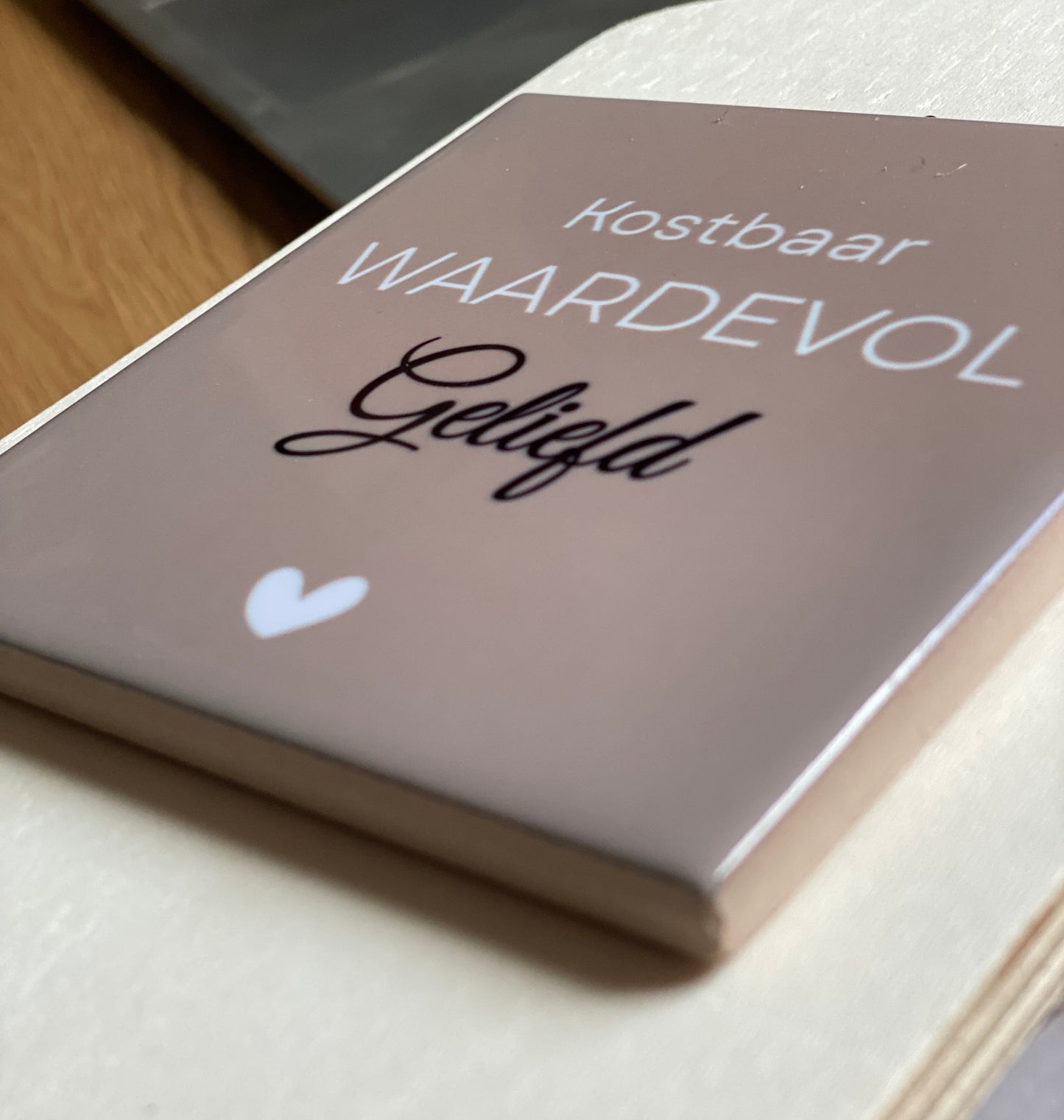 💛 Handgemaakte tegeltjes – woorden die raken