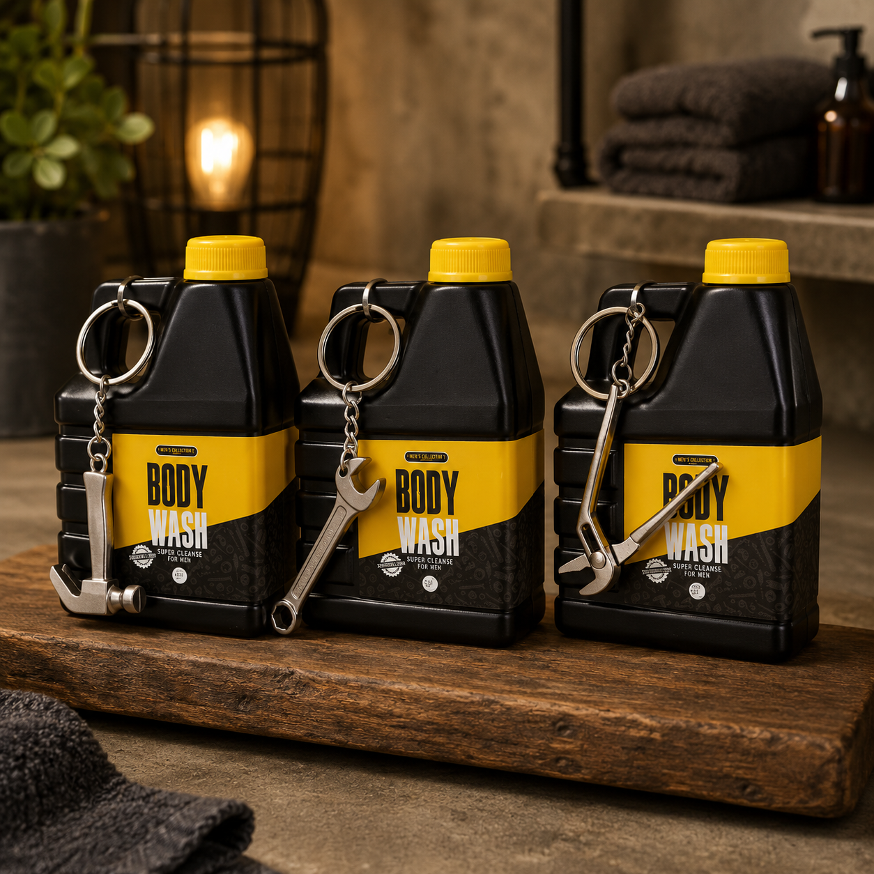 Douchegel BATH + BODY TOOLKIT 200ml + sleutelhanger