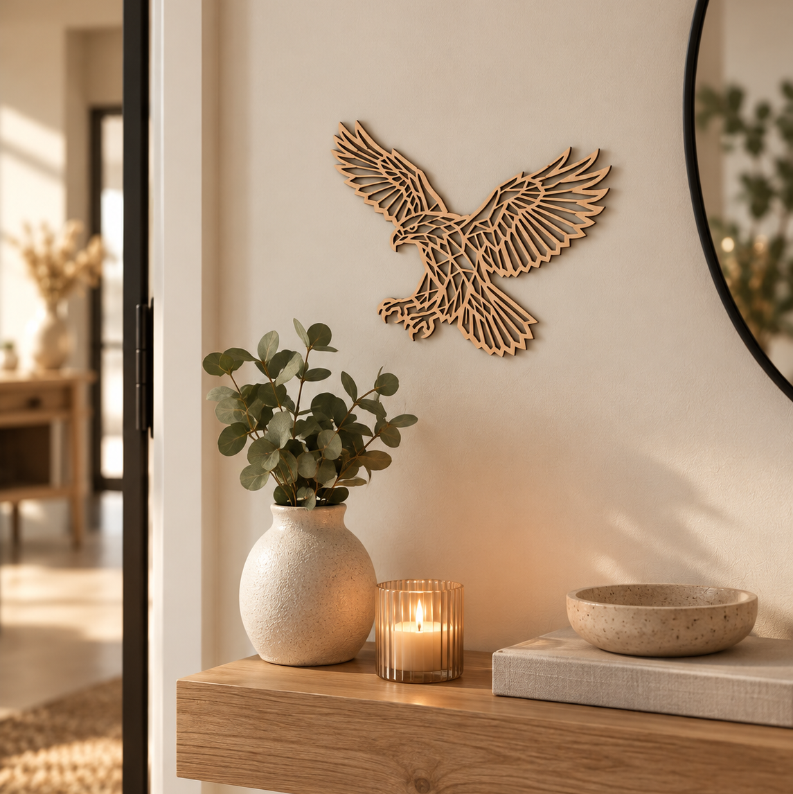 Houten adelaar – handgemaakt