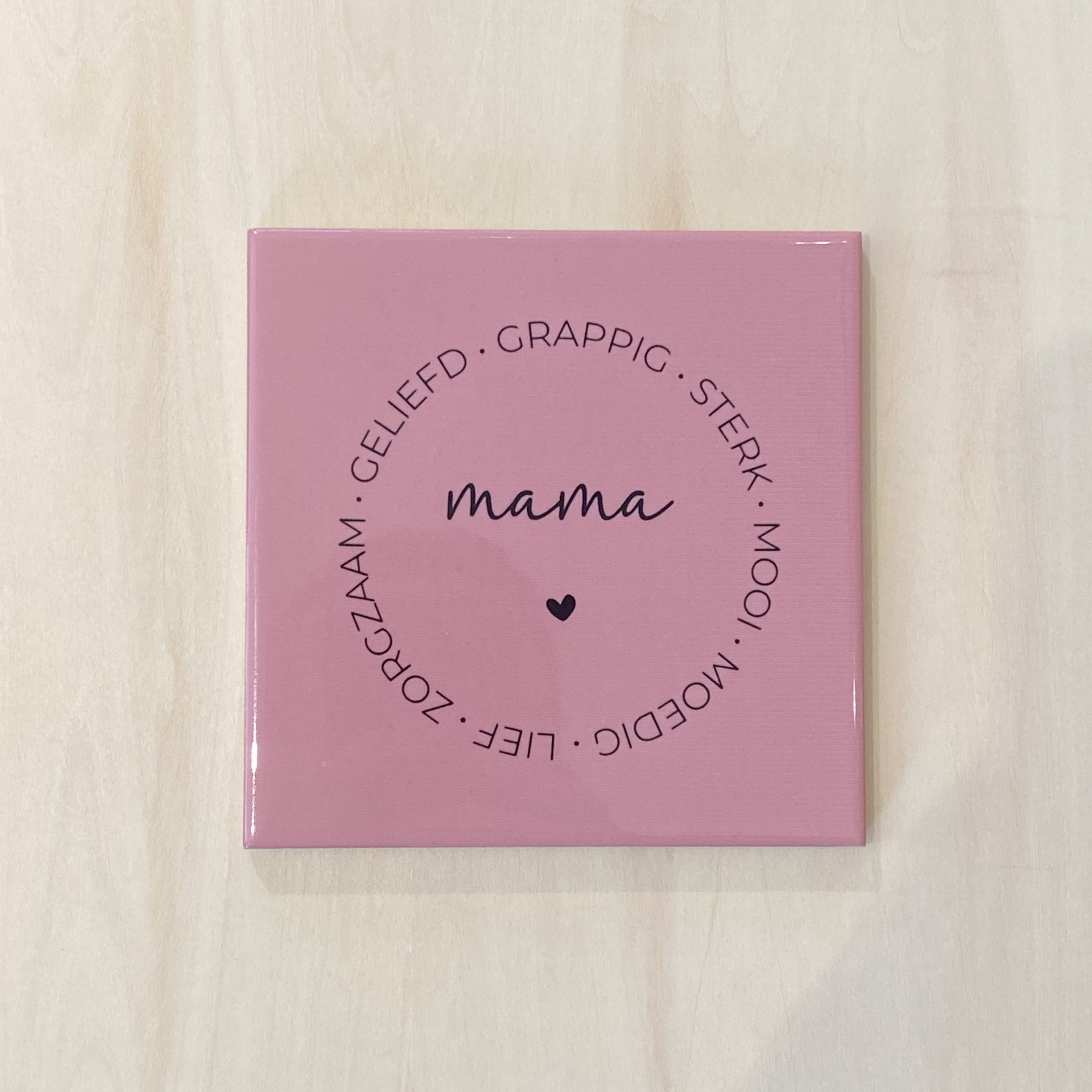 Handgemaakte tegel – mama