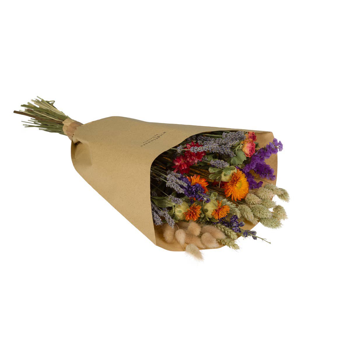 Droogbloemen - Veldboeket - Oranje