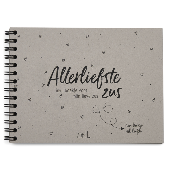 Allerliefste zus - invulboekje voor de liefste zus