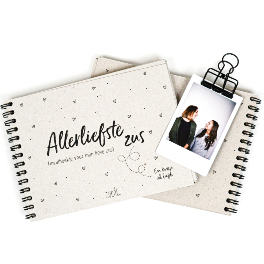 Allerliefste zus - invulboekje voor de liefste zus
