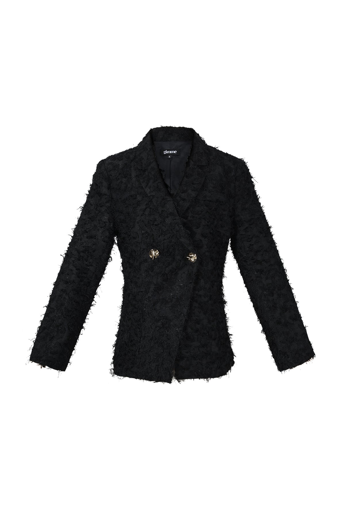 Vrouwenblazer Elegant Effen Kleur