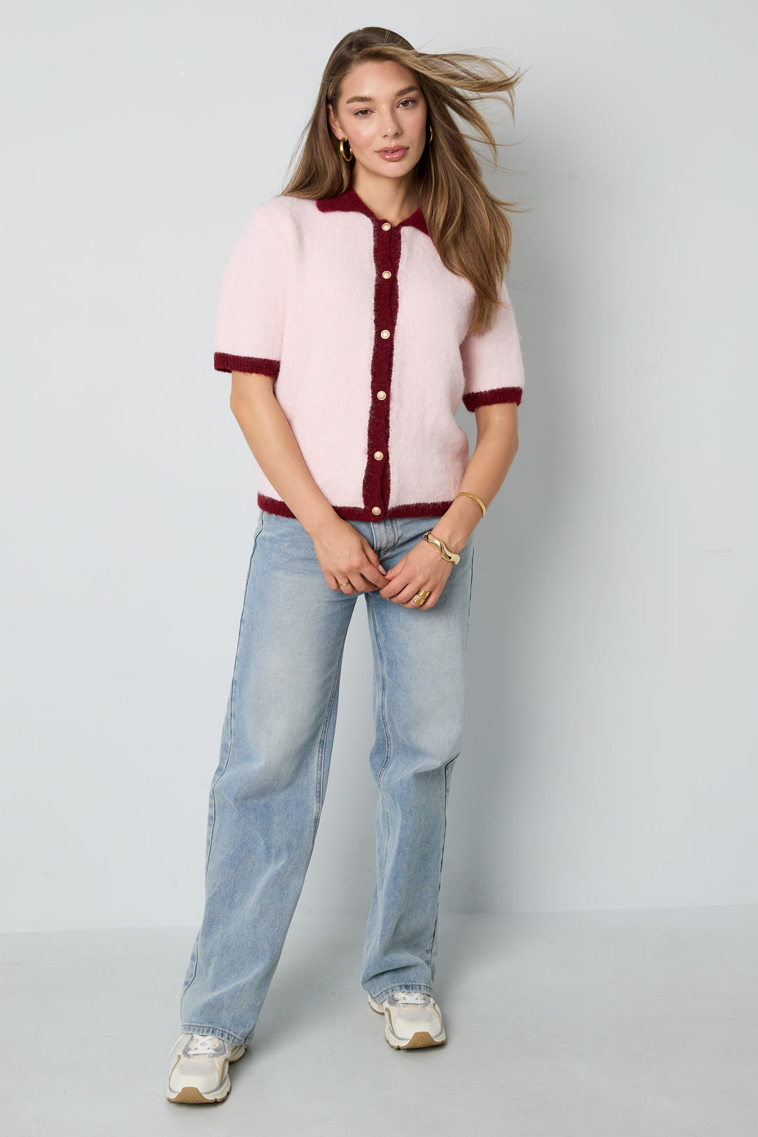 Trui Casual Kleurcontrast - Meerdere kleuren