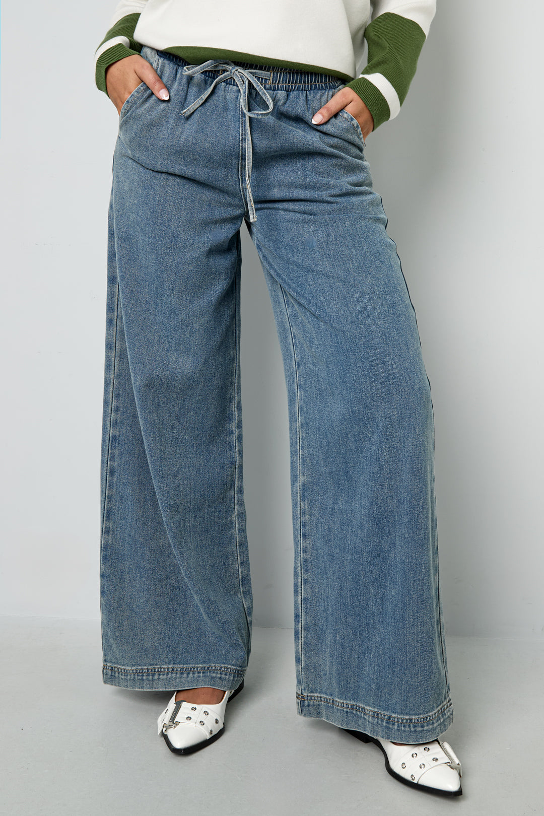 Wide Leg Jeans Sporty - Meerdere kleuren