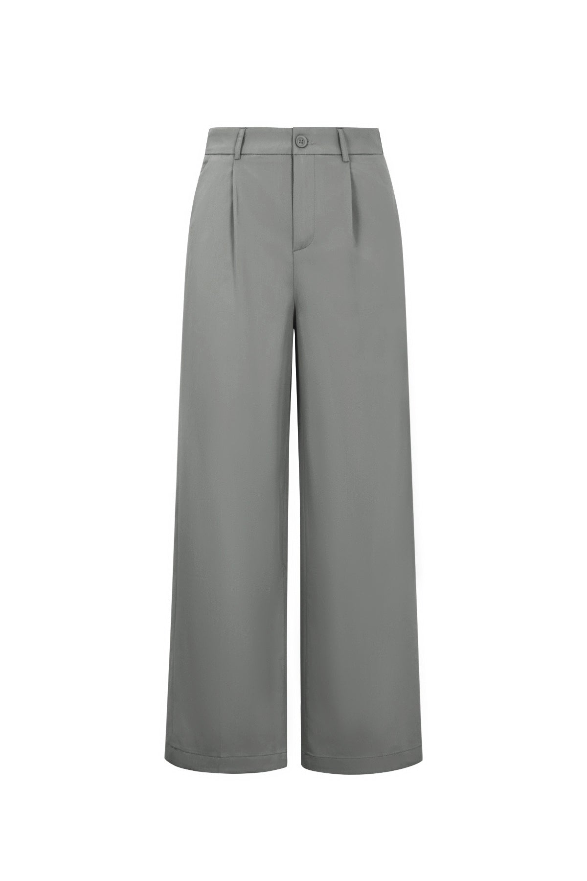 Geweven Polyestervezel Vrouwen Rechte Broek Casual Herfst/Winter