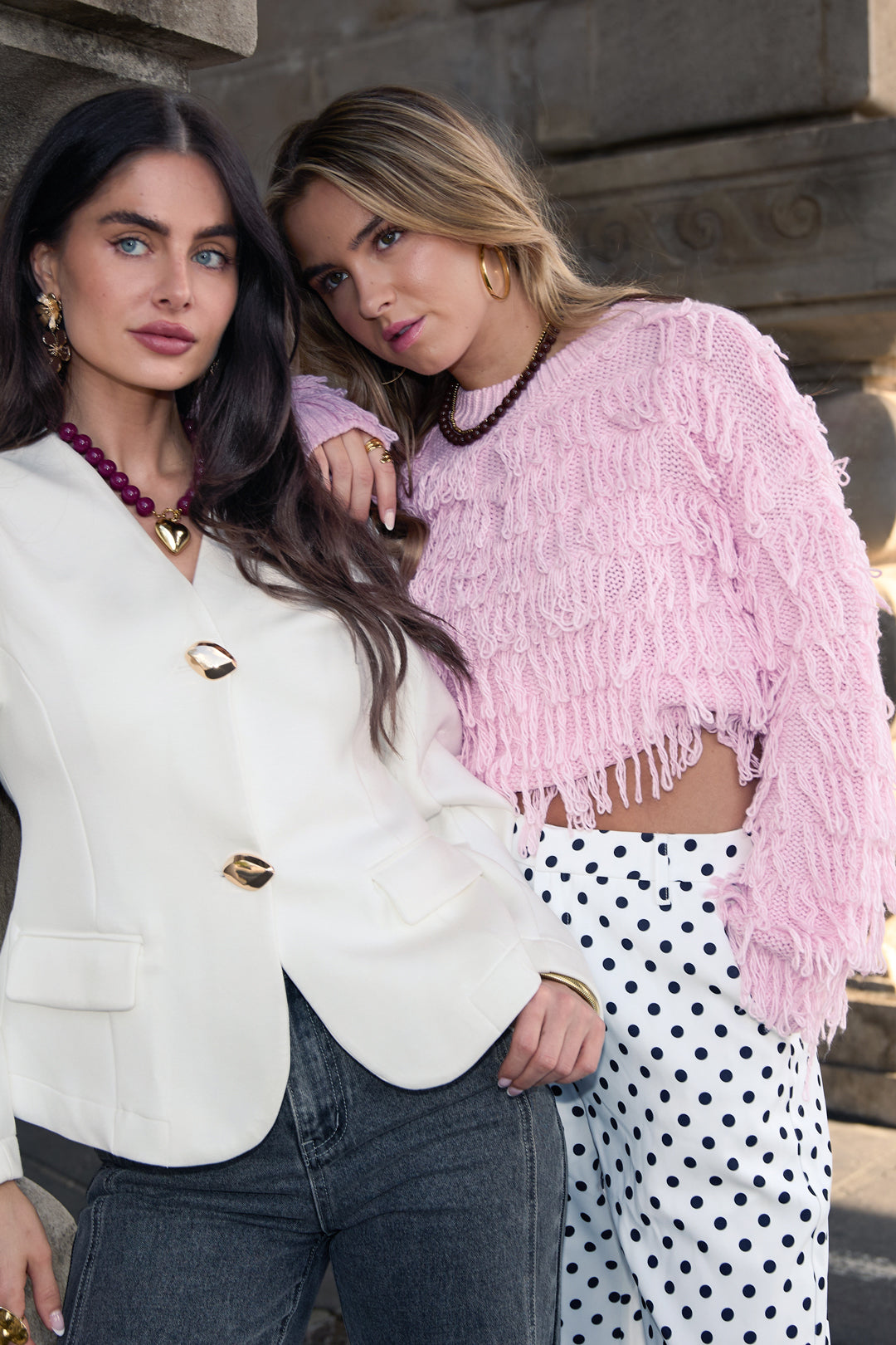 Gebreide Acryl Korte Truiv