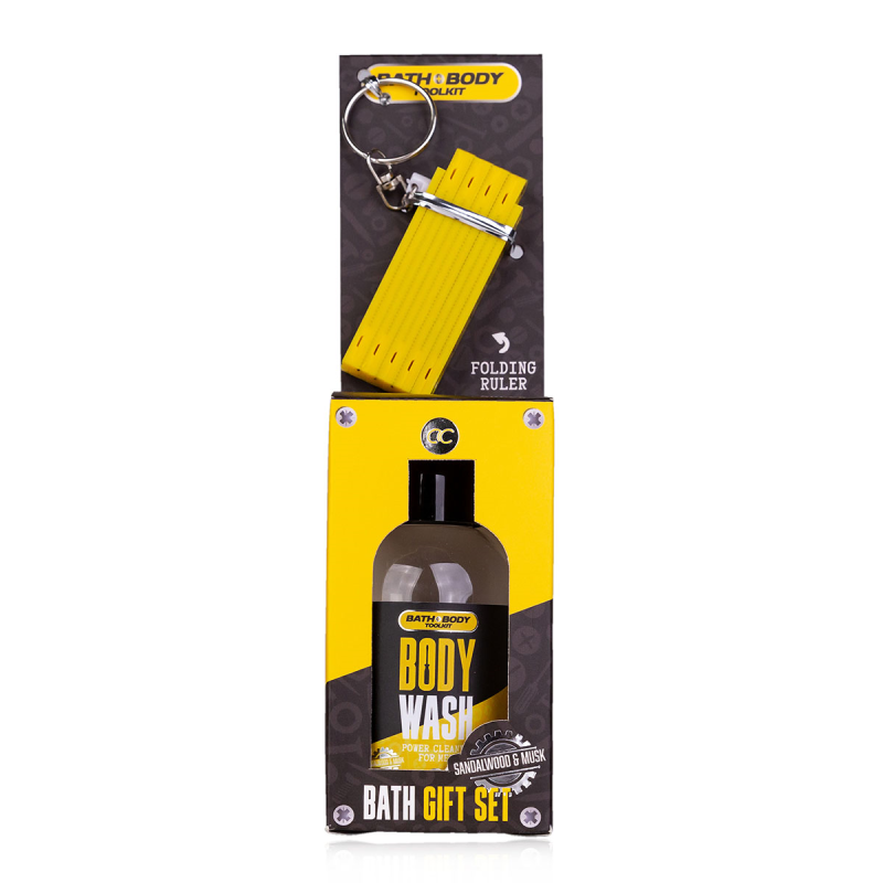 Herenset BATH TOOLKIT incl sleutelhanger