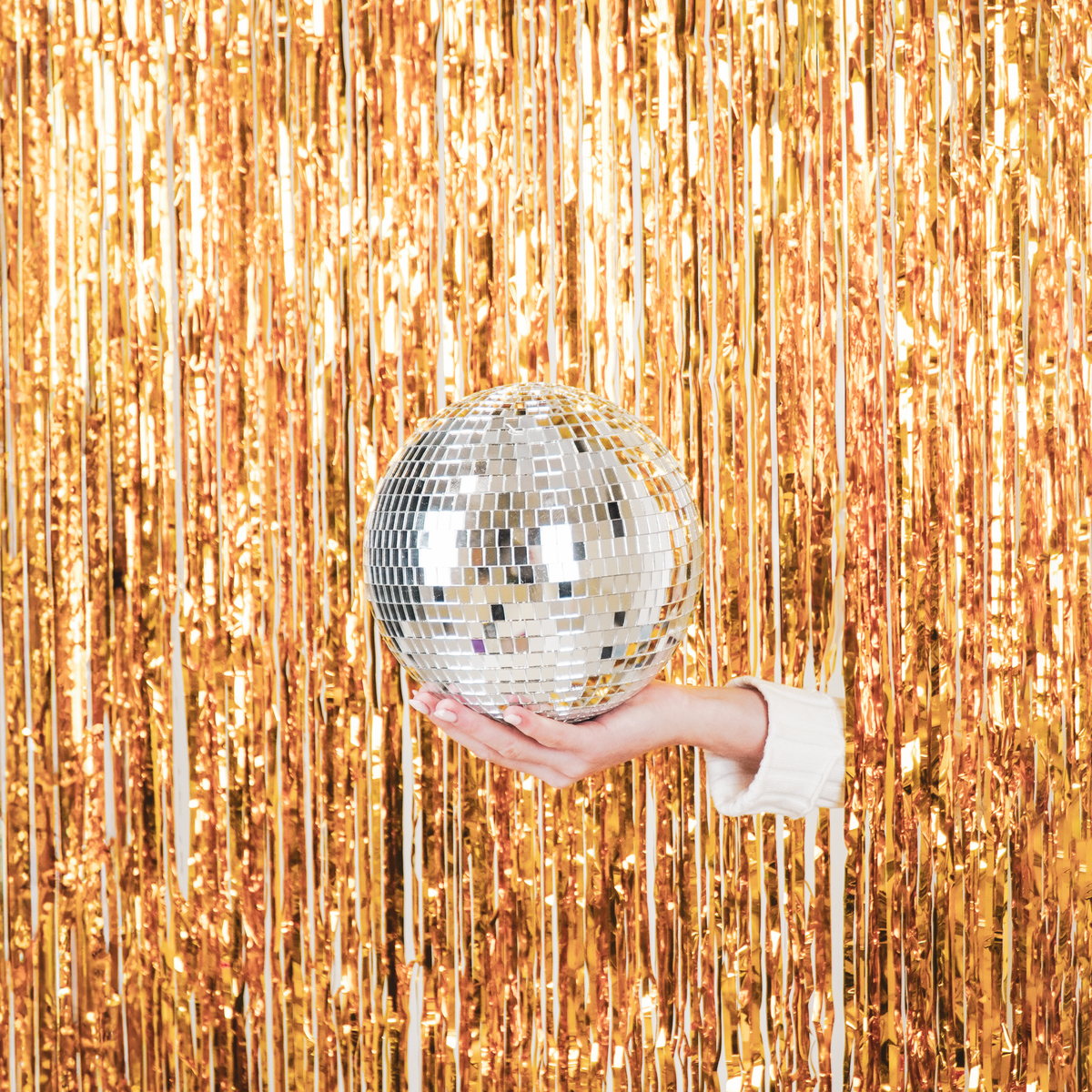 Kerstdecoratie - Kersthanger - Discobal - Schuim - Zilver - 20x20x20cm