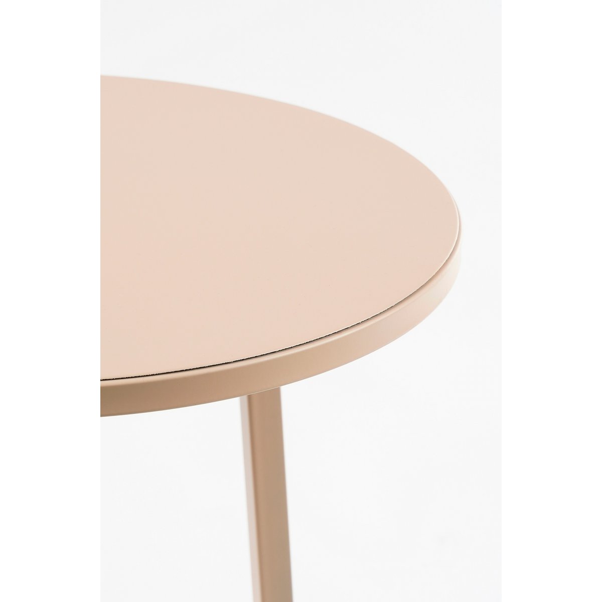 Adine Plantentafel - H80 x Ø30 cm - Metaal - Lichtroze
