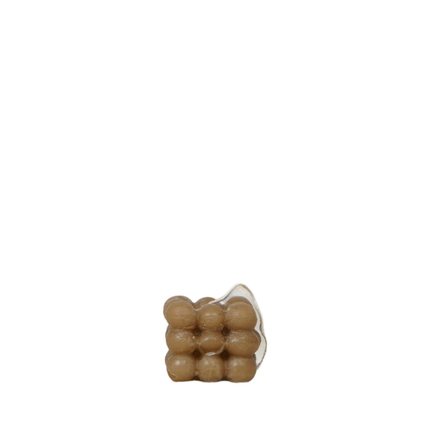 Mini Kaars Bubbels 4cm - Taupe