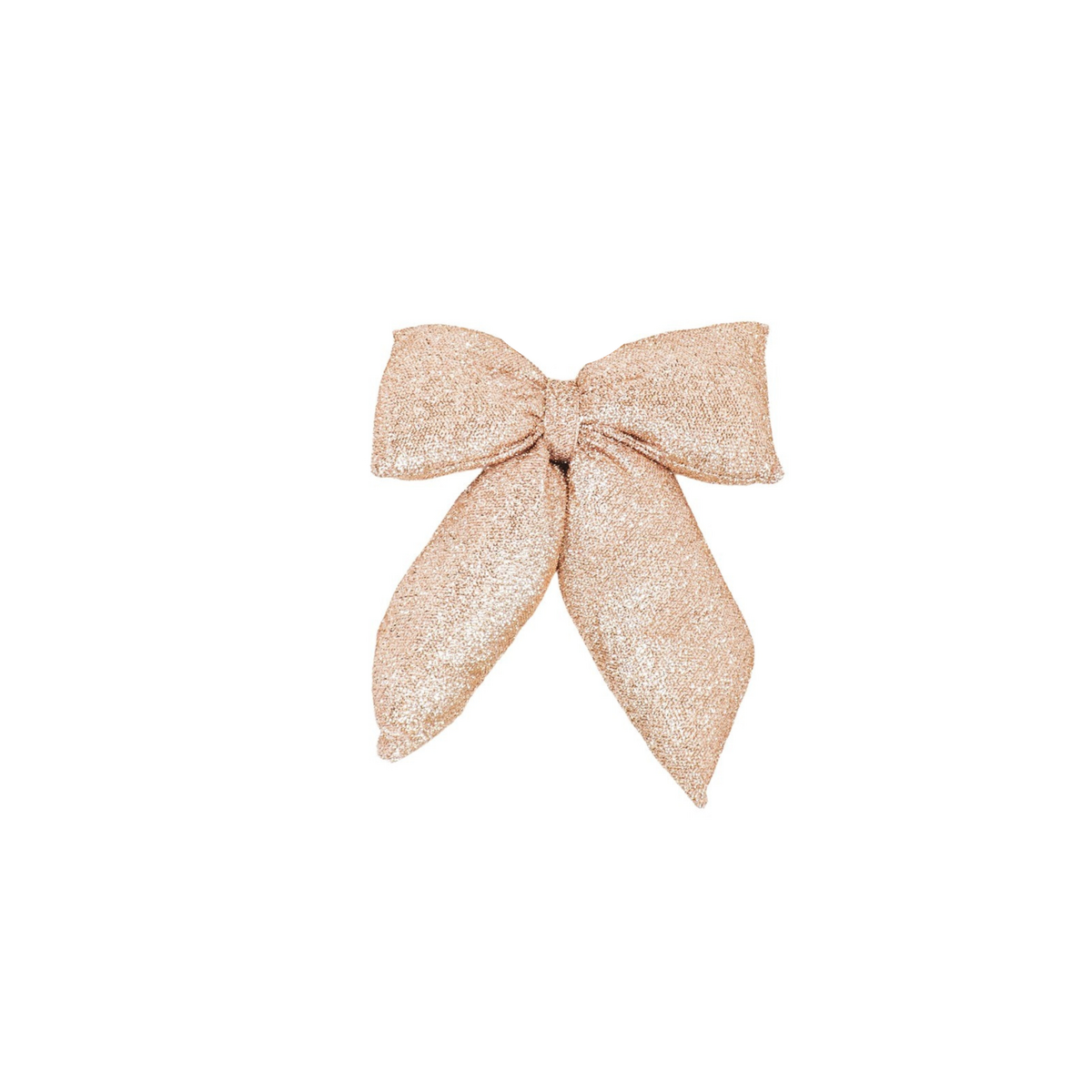 Kerstdecoratie - Strik - Goud - Glitterstof - 32x40cm