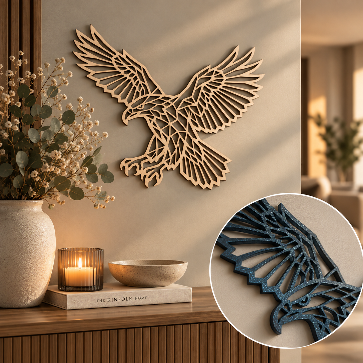 Houten adelaar – handgemaakt