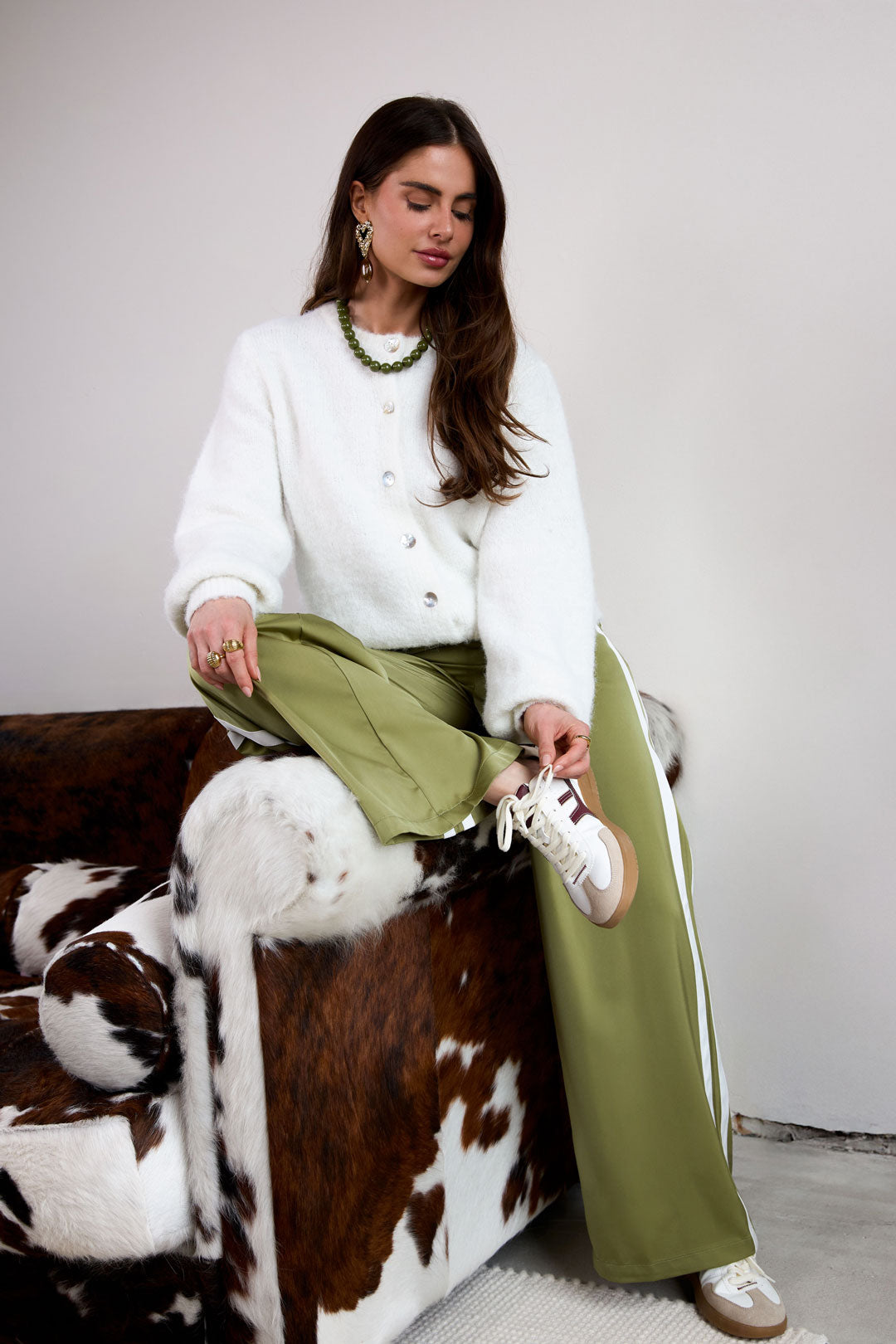 Rechte Broek Sportief Strepen - Meerdere kleuren