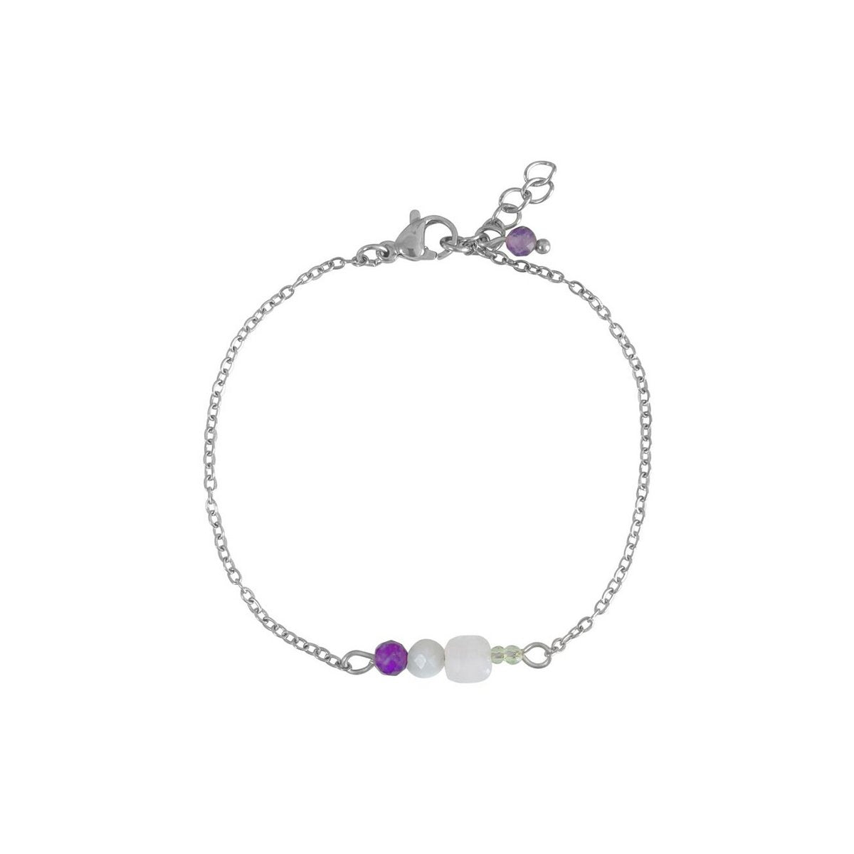 Harmonie Edelstenen Armband - Zilver