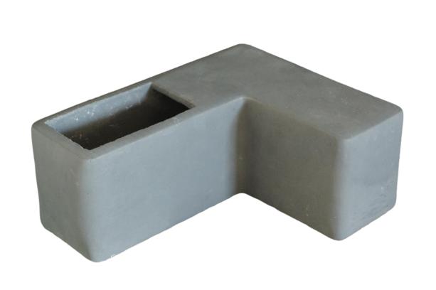 Bloempot L-vorm