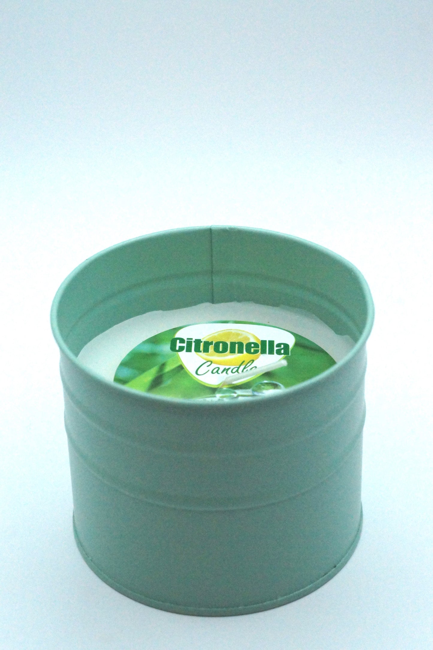 Citronella kaars emmertje - 3 kleuren