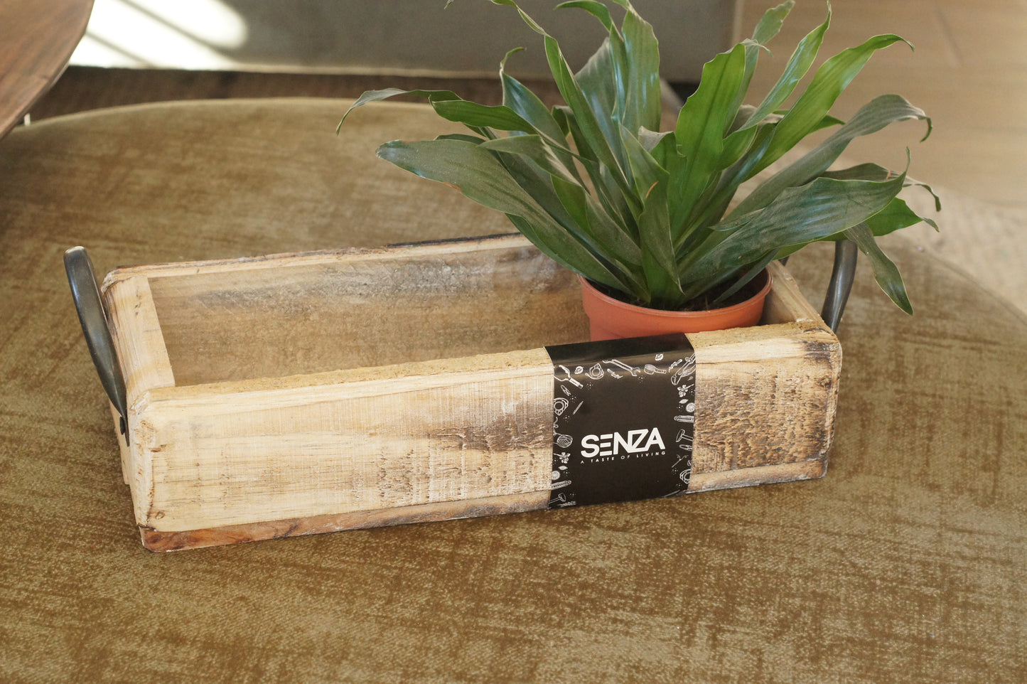 SENZA dienblad hout bruin 36 cm