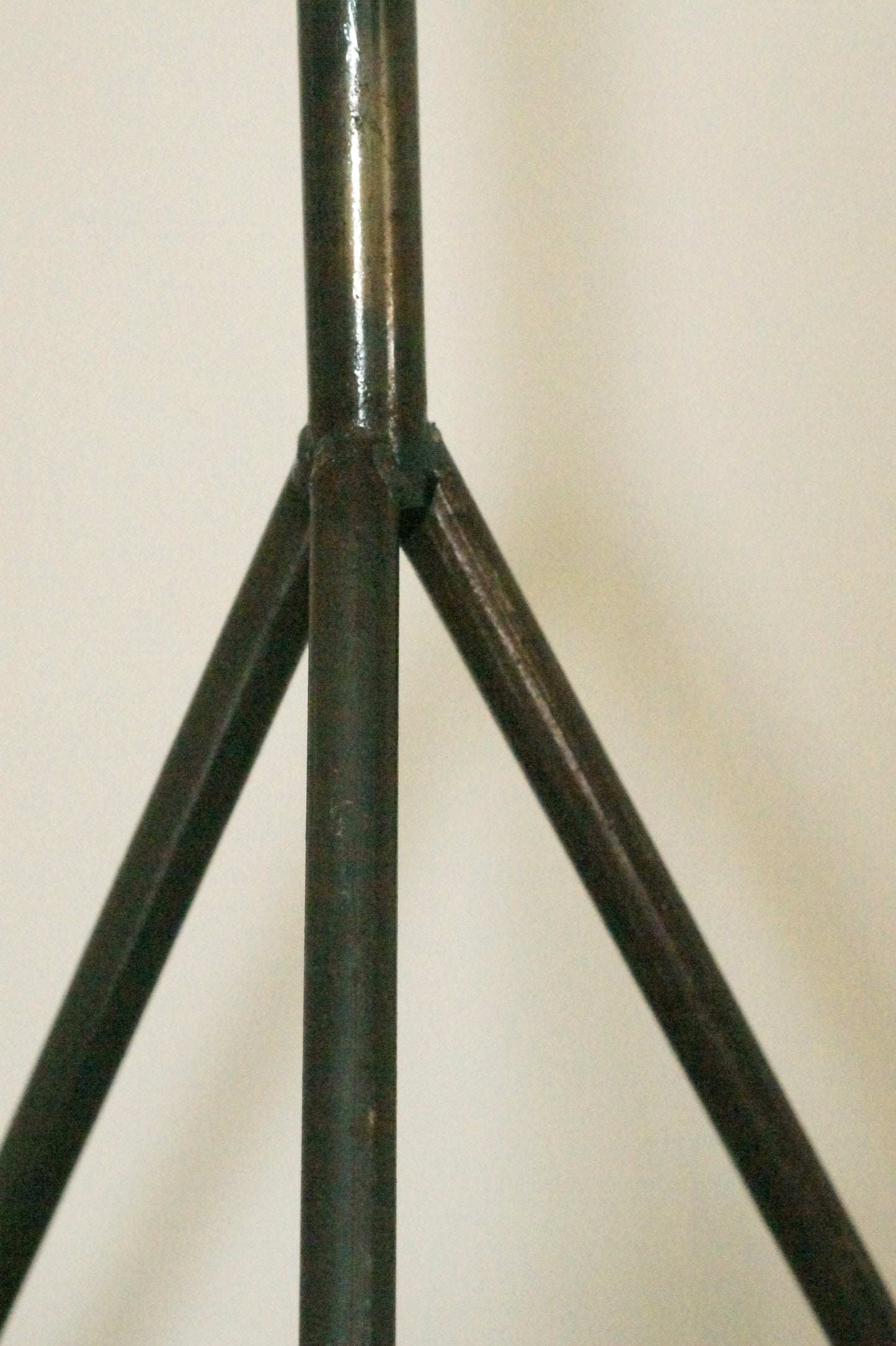 Kaarsenhouder 3-voet staal 80 cm