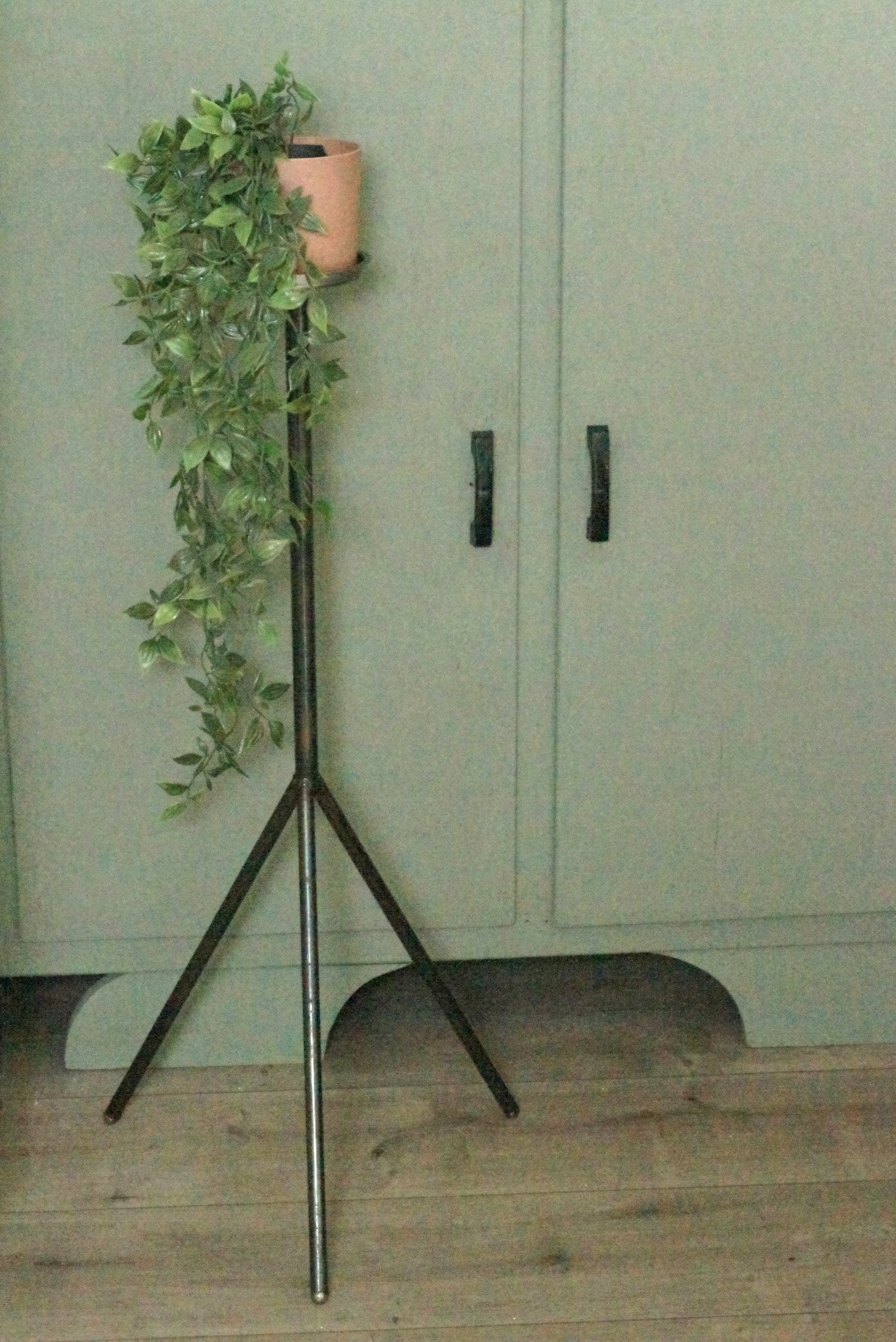 Kaarsenhouder 3-voet staal 80 cm