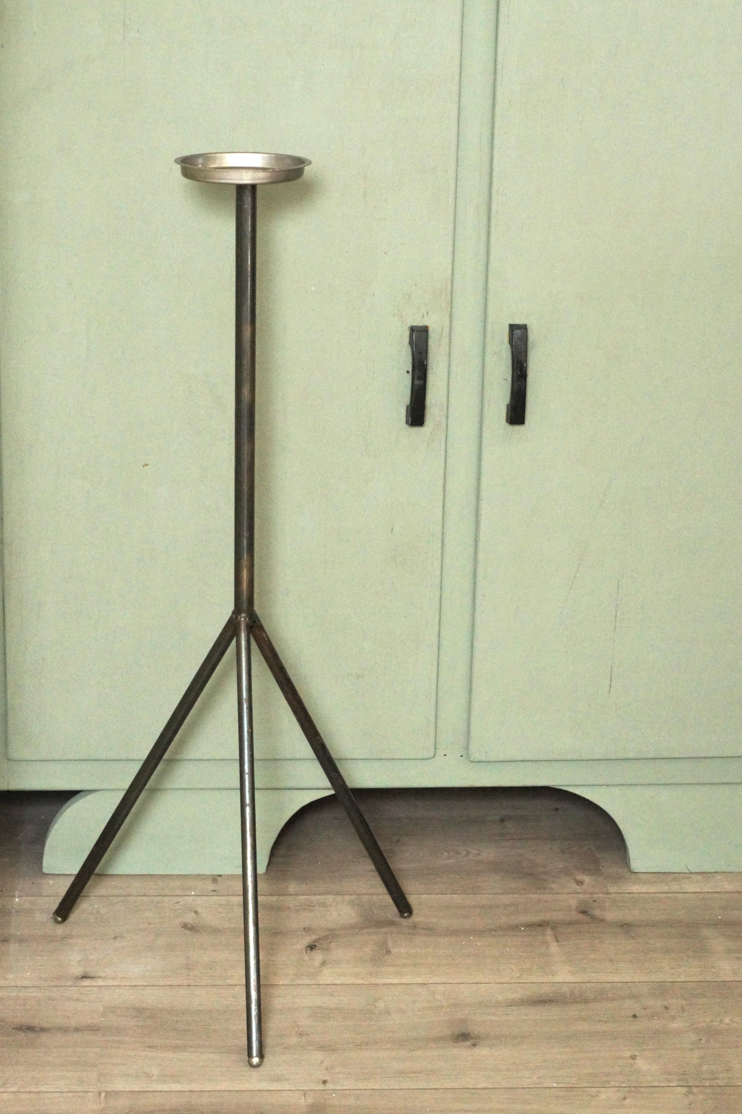 Kaarsenhouder 3-voet staal 80 cm