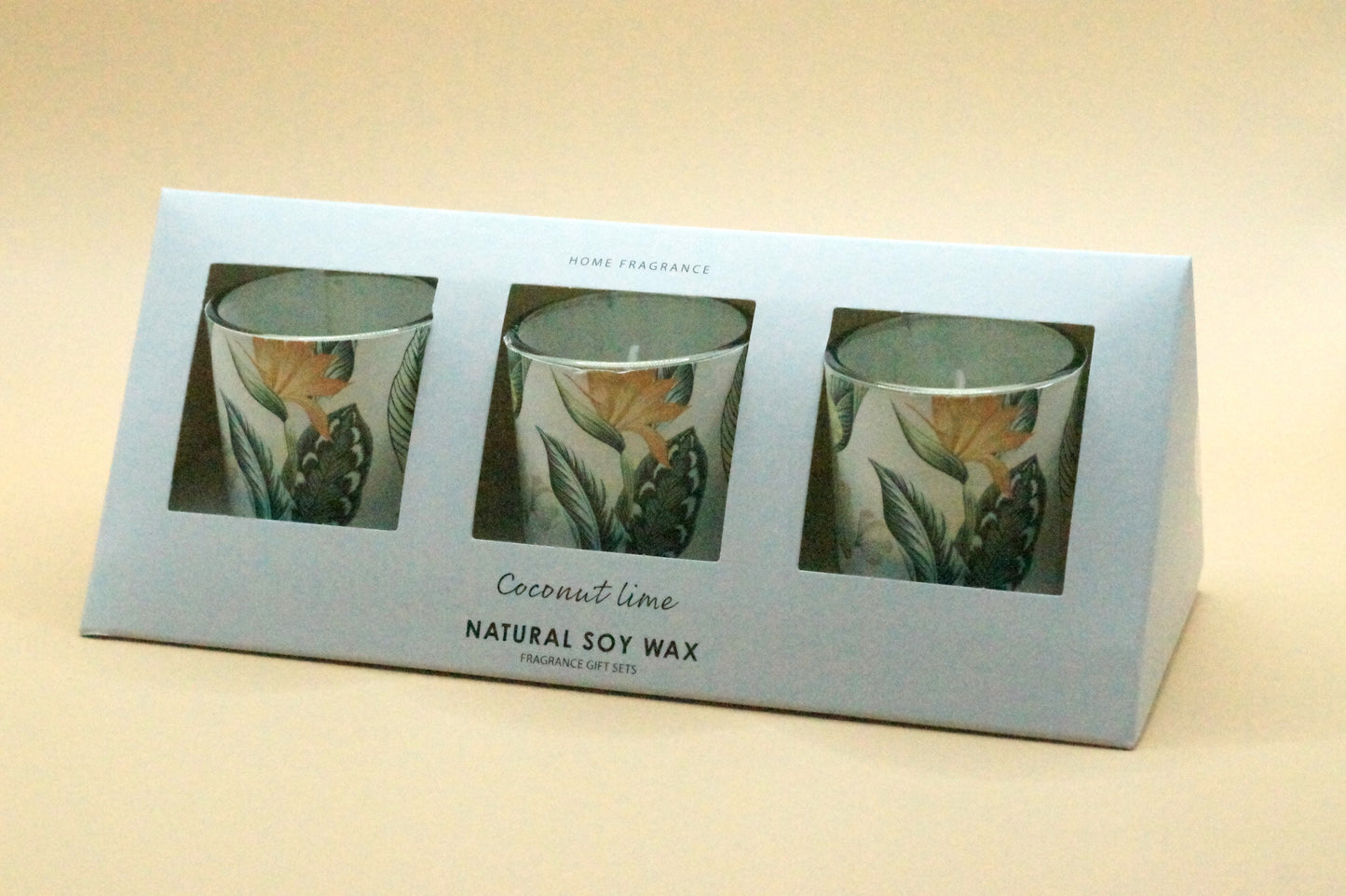 Kaars in glas - cadeauverpakking