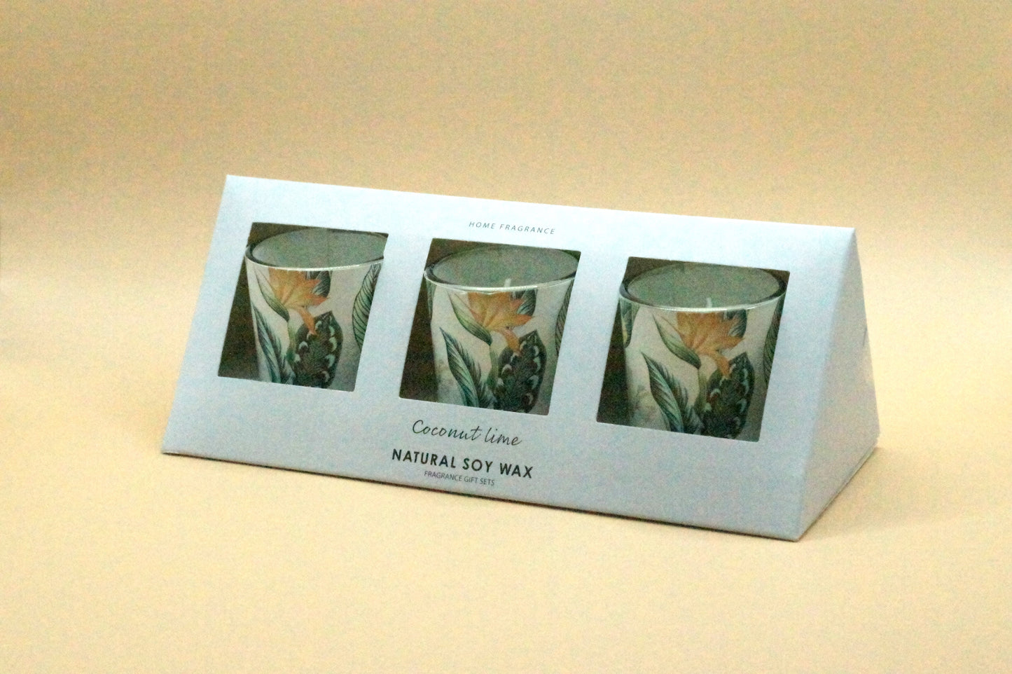 Kaars in glas - cadeauverpakking