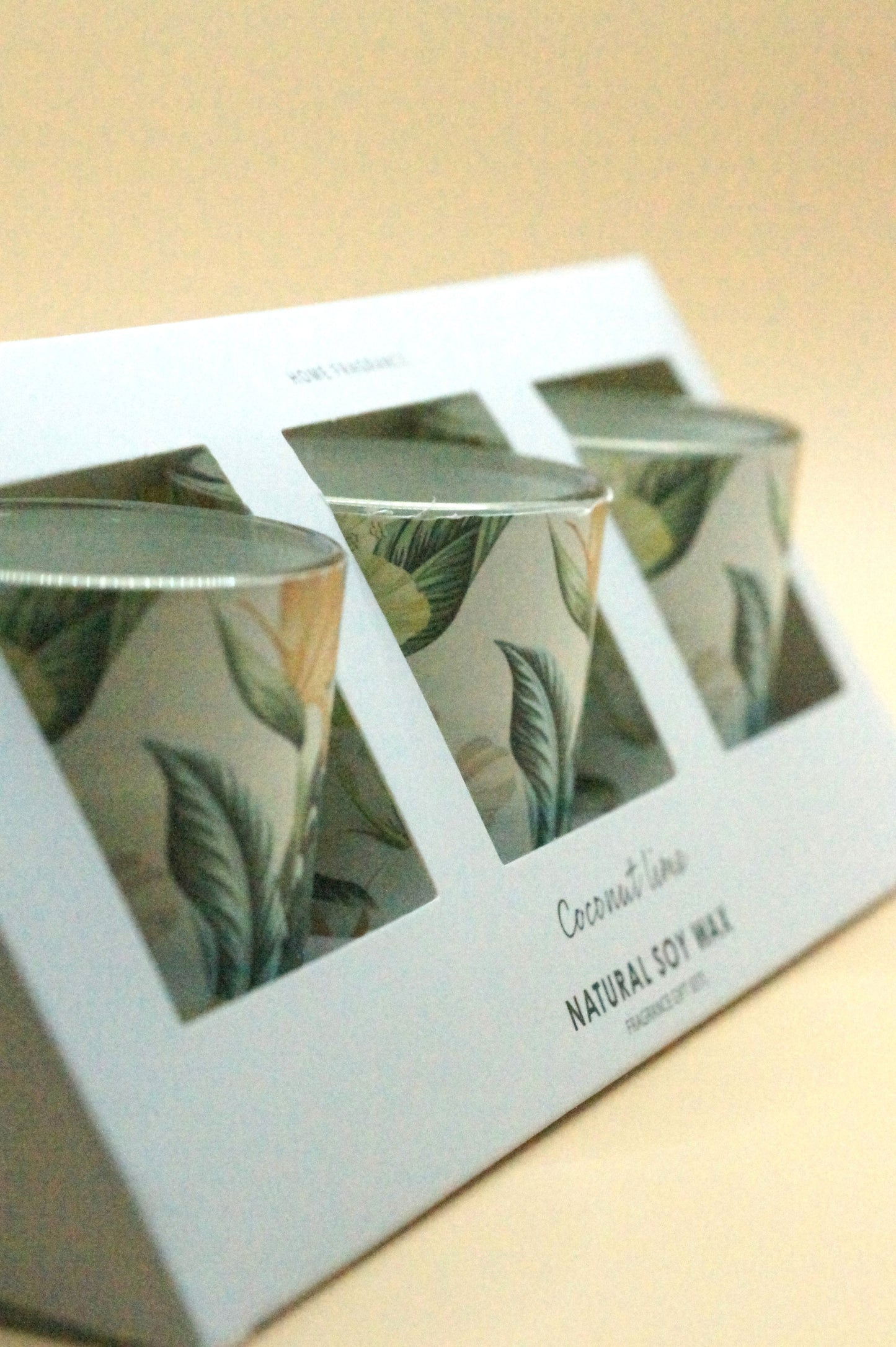 Kaars in glas - cadeauverpakking