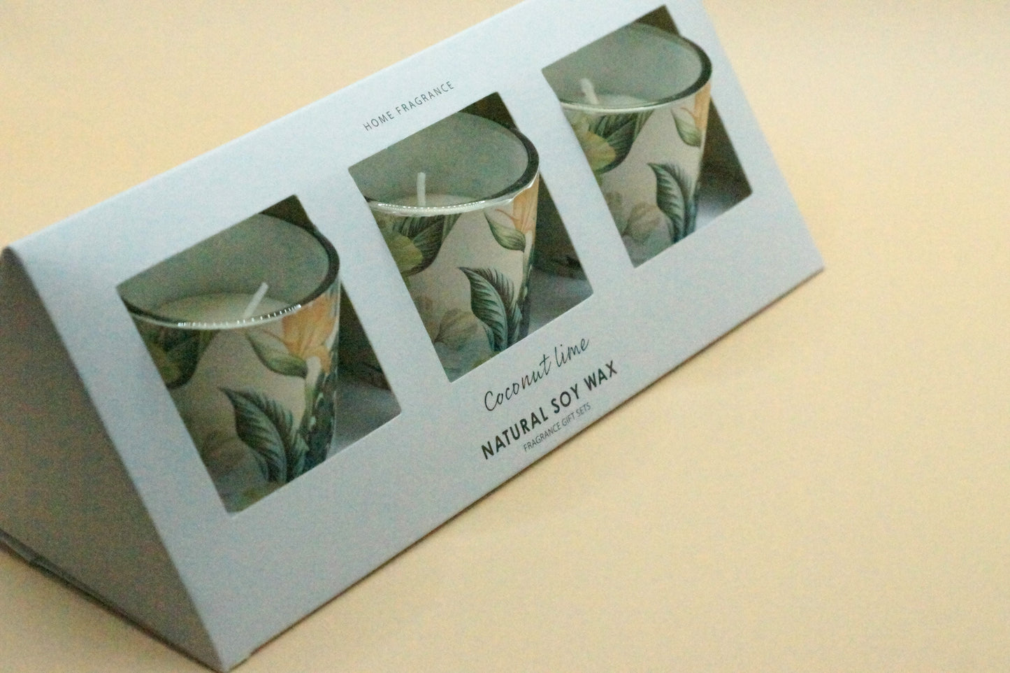 Kaars in glas - cadeauverpakking