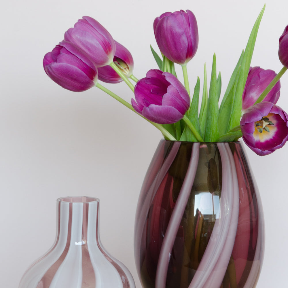 Vaas aubergine L
